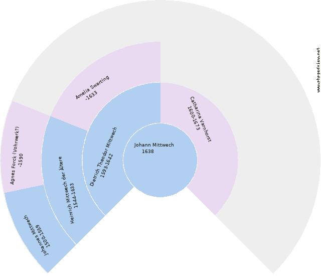 Albert Grasveld Kreisdiagramm